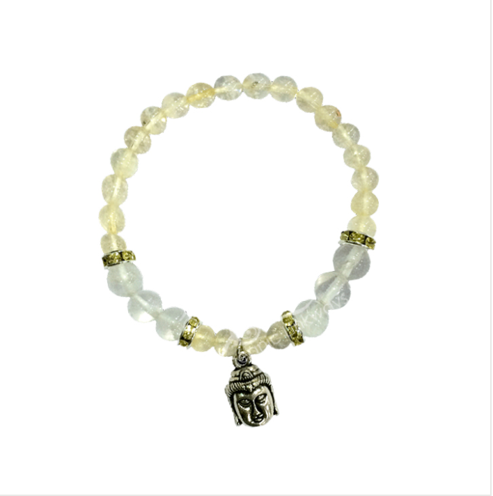 "Buddha" Bracelet - Citrine