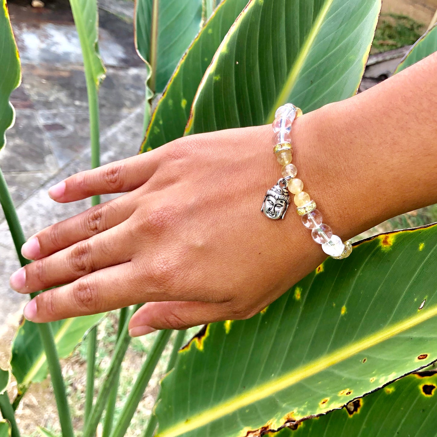 "Buddha" Bracelet - Citrine