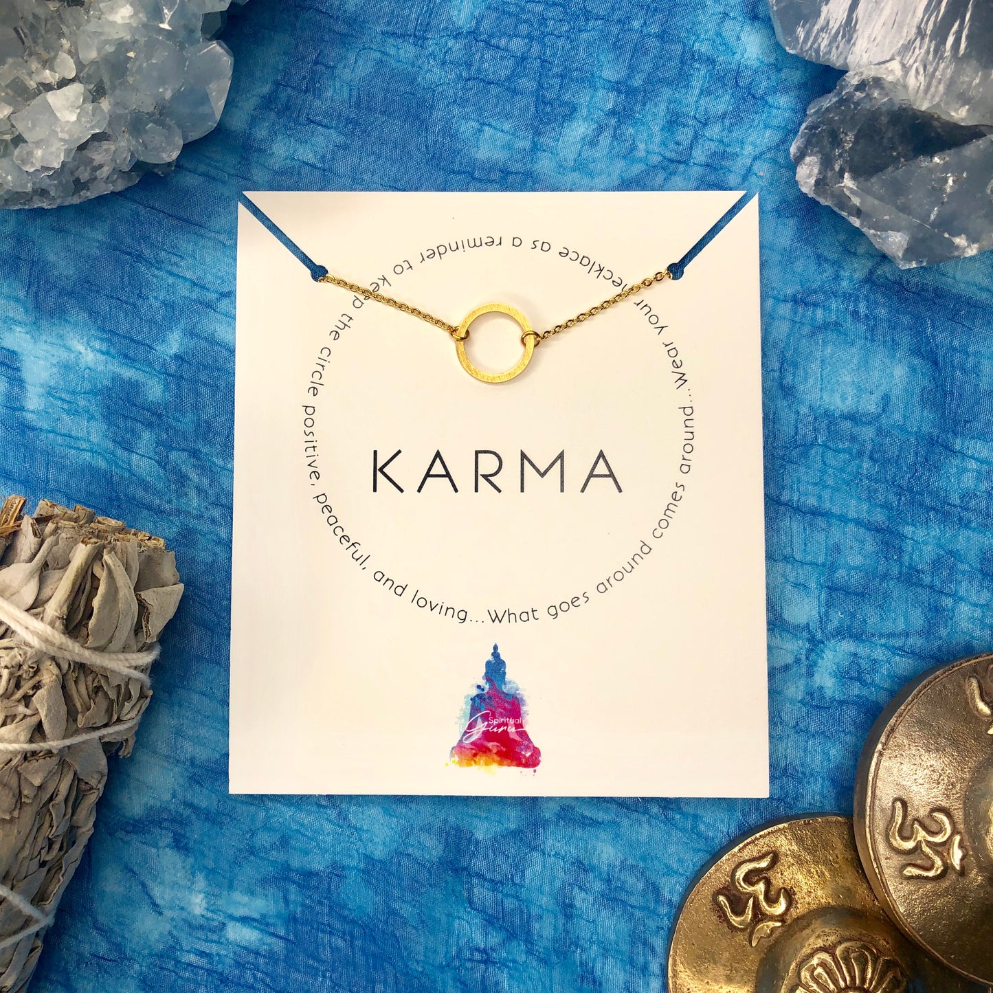 "Karma" Affirmation Necklace