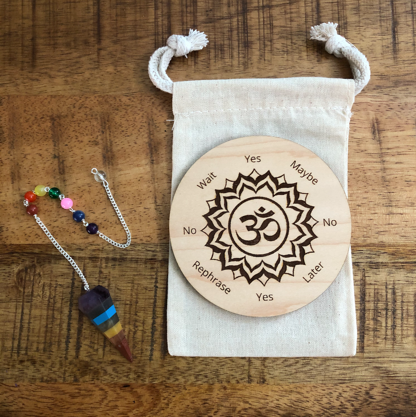4" Maple Wood Mini Pendulum Kit