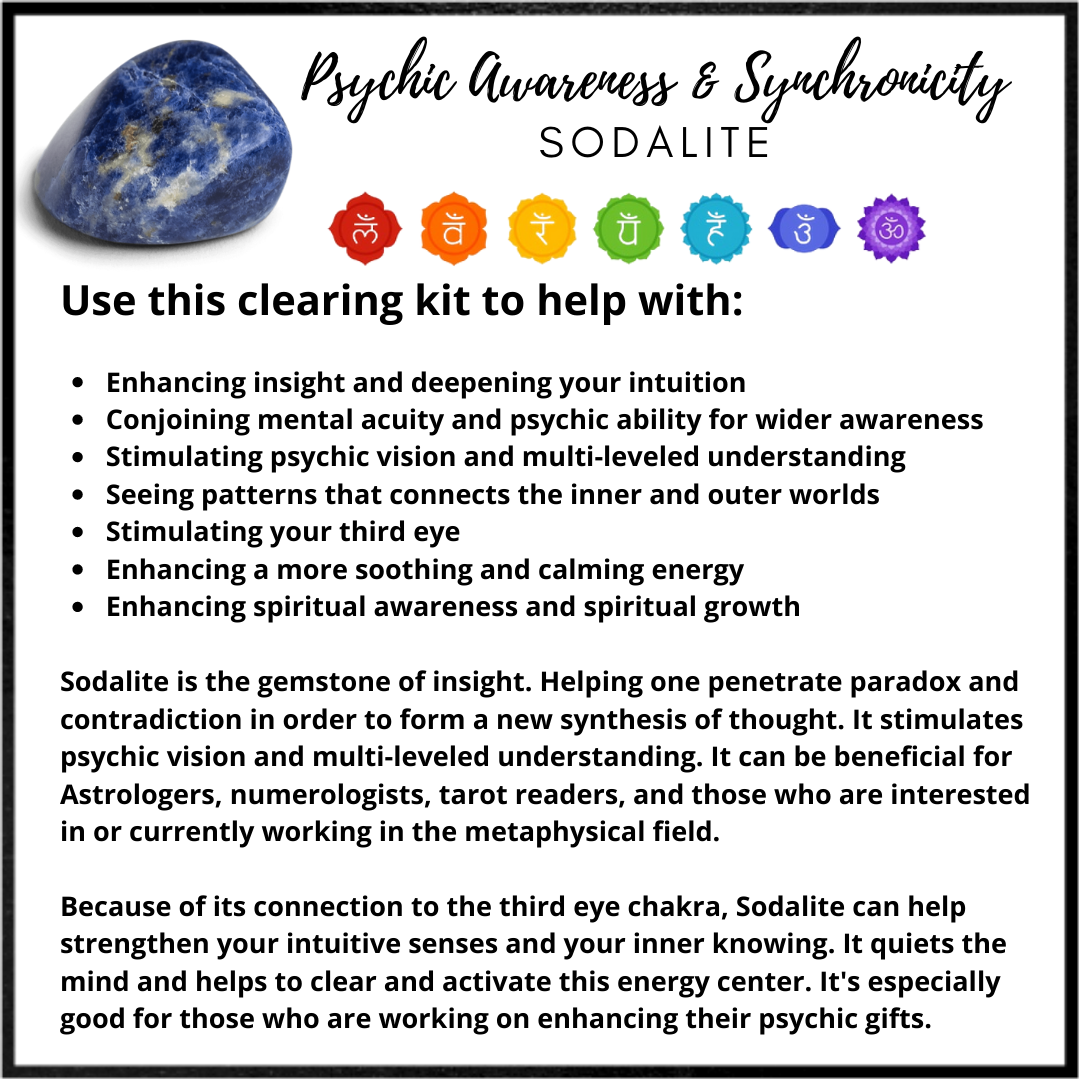 Third Eye Smudging & Clearing Kit