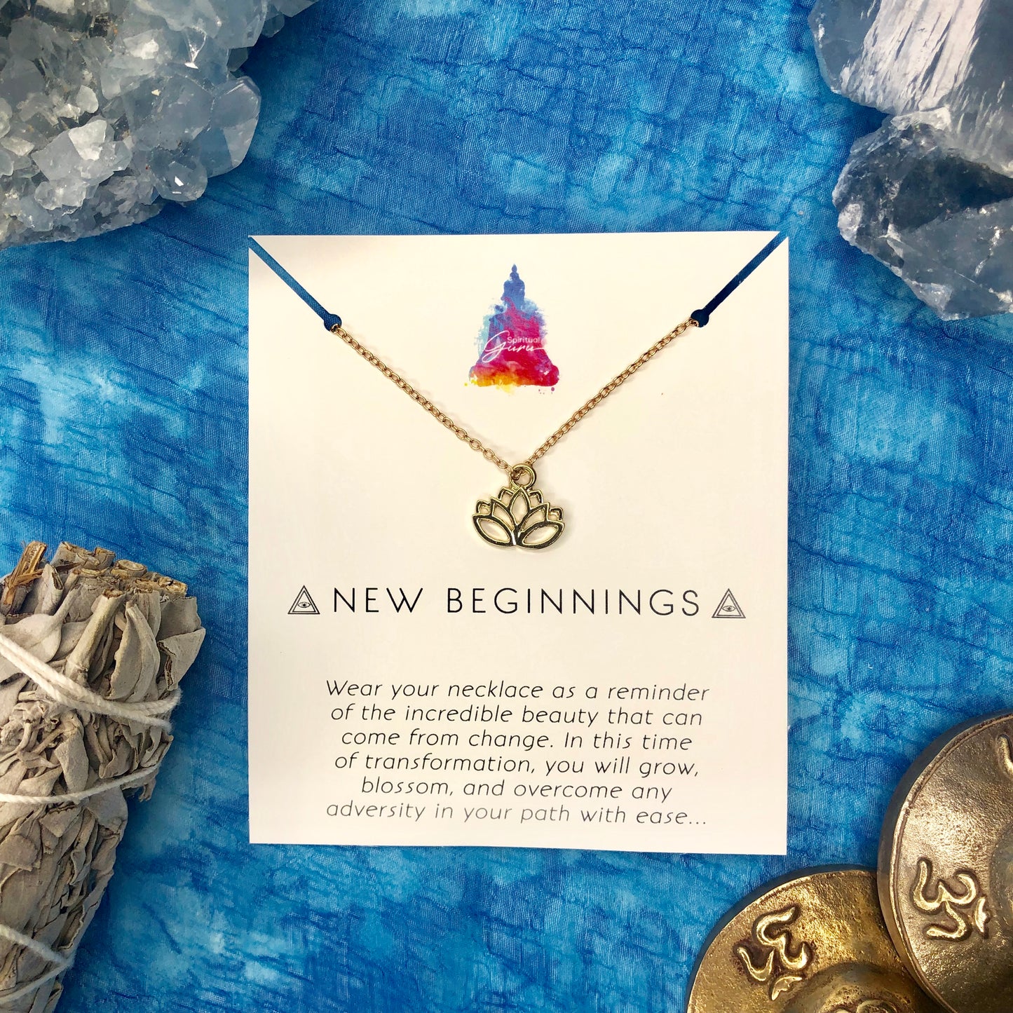 "New Beginnings" Affirmation Necklace