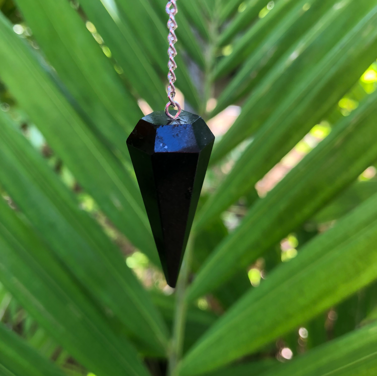 Black Tourmaline Pendulum ~ "Clearing Negativity & Disharmony"