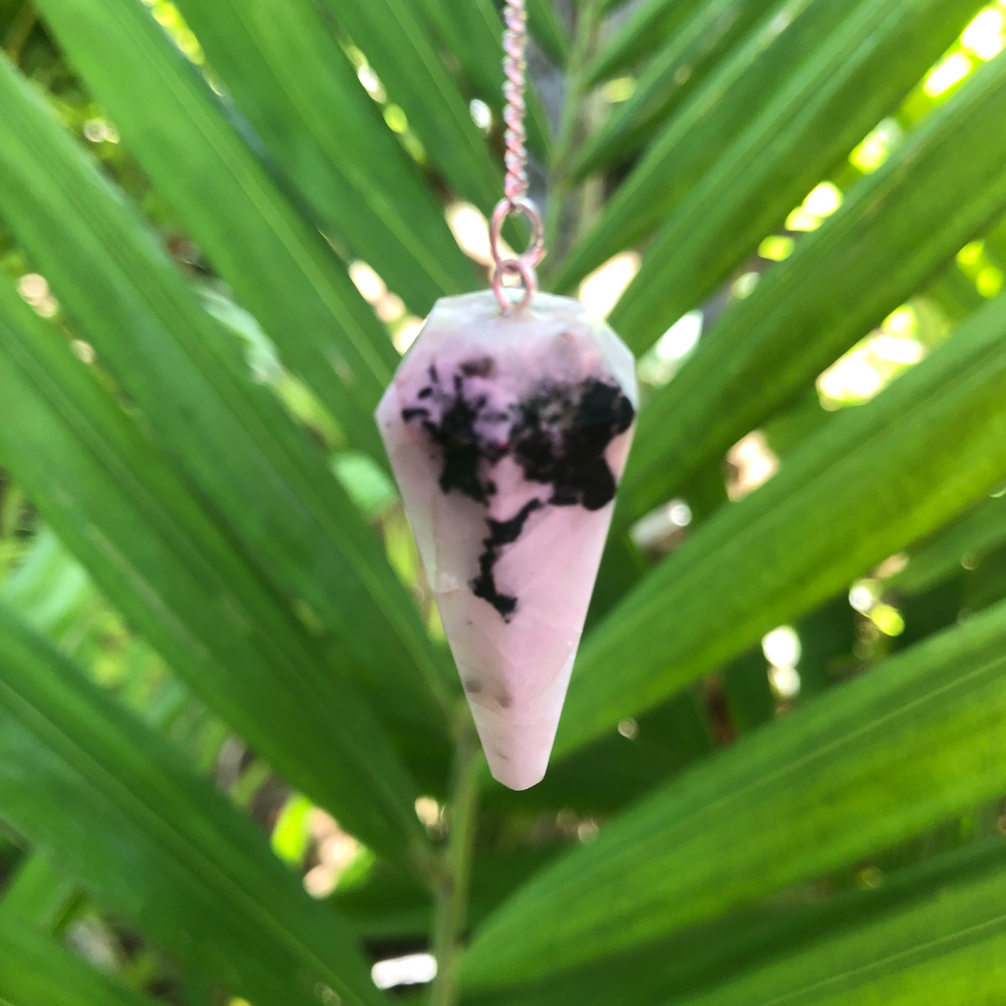 Rainbow Moonstone Pendulum ~ "Intuition & Moon Energy"
