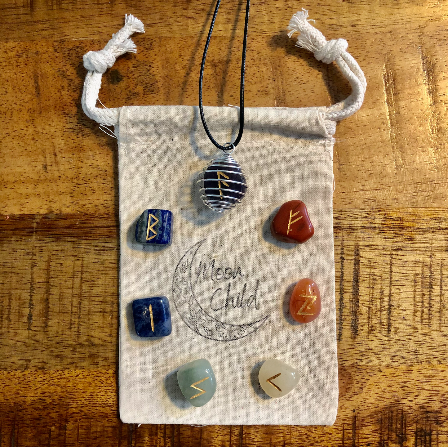 Chakra Interchangeable Gemstone Necklace