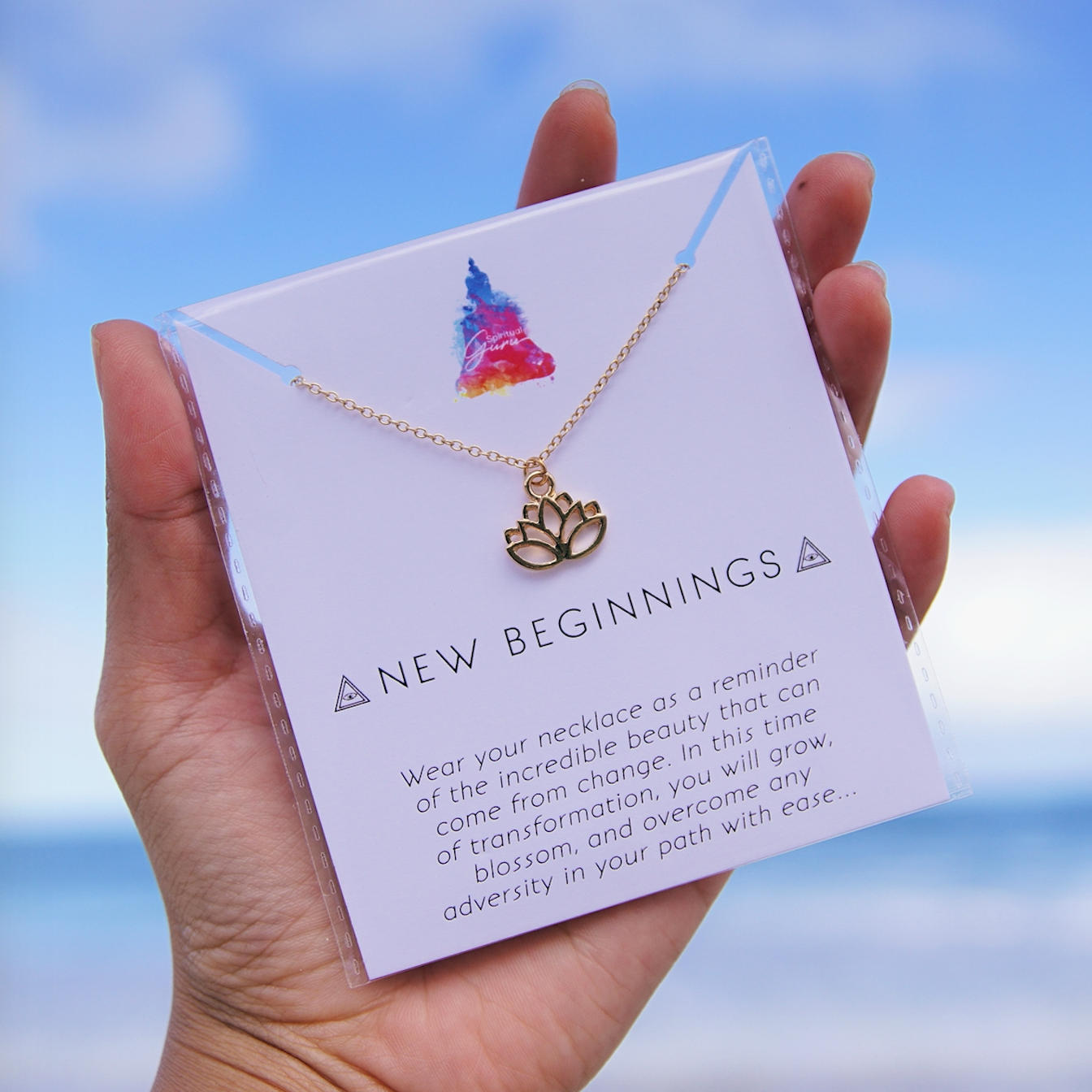 "New Beginnings" Affirmation Necklace