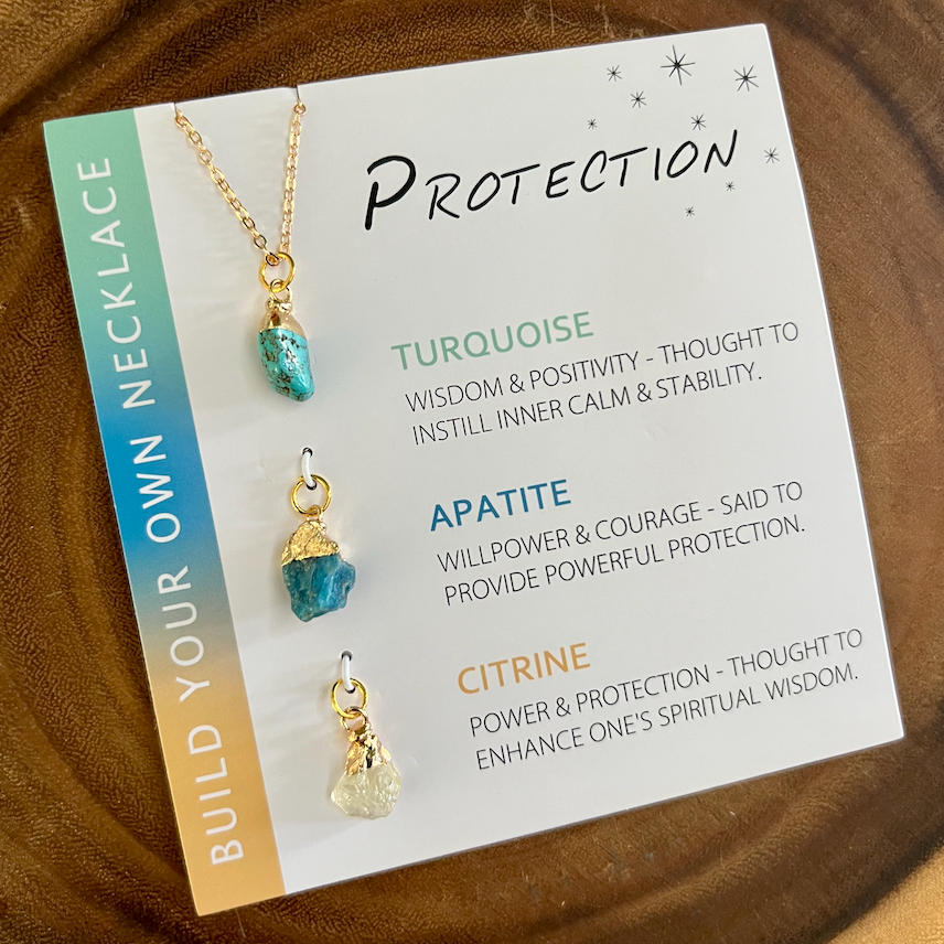 'Protection' Gold Necklace Bundle