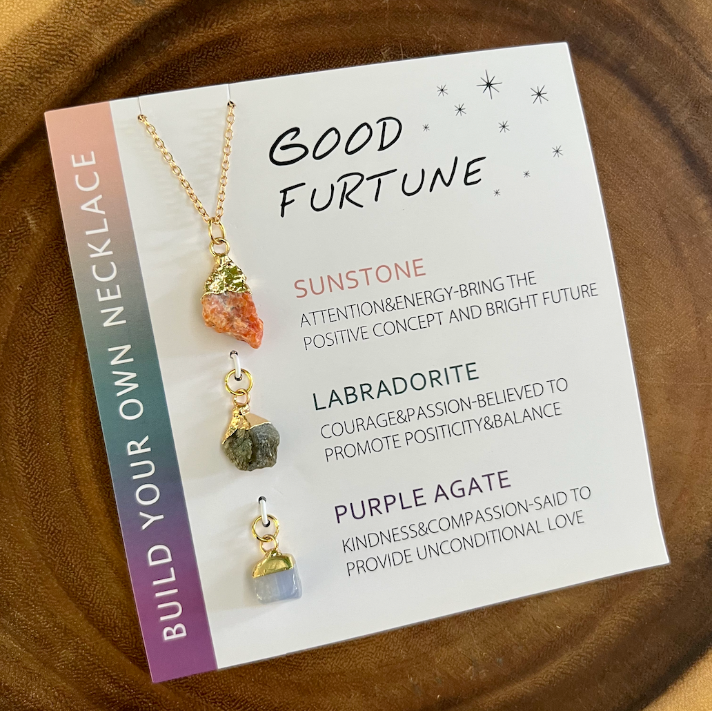 'Good Fortune' Gold Necklace Bundle