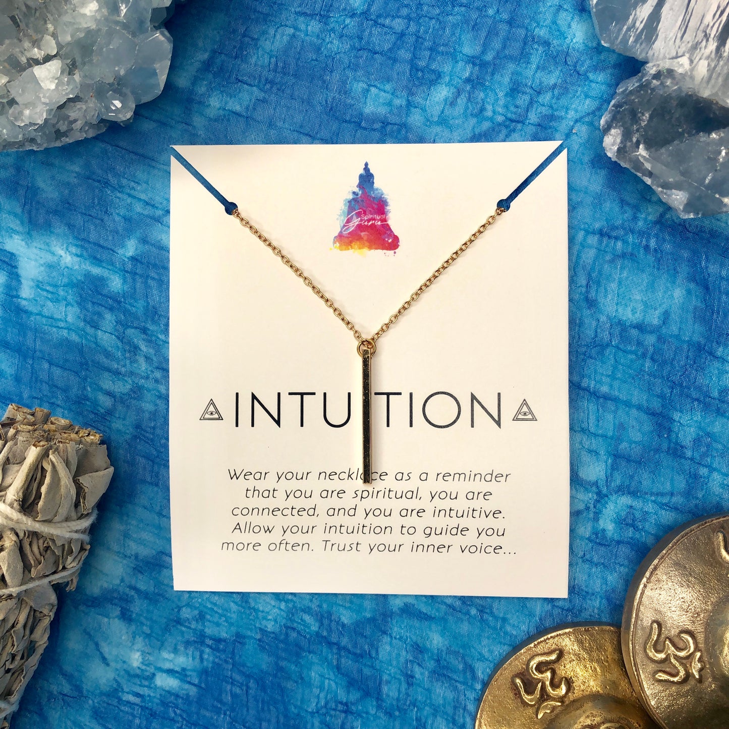"Intuition" Affirmation Necklace