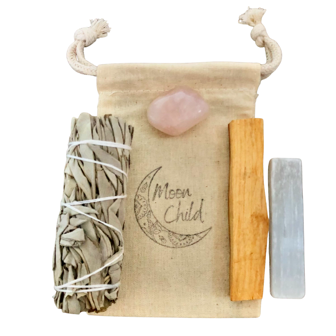 Love & Tranquility Smudging & Clearing Kit