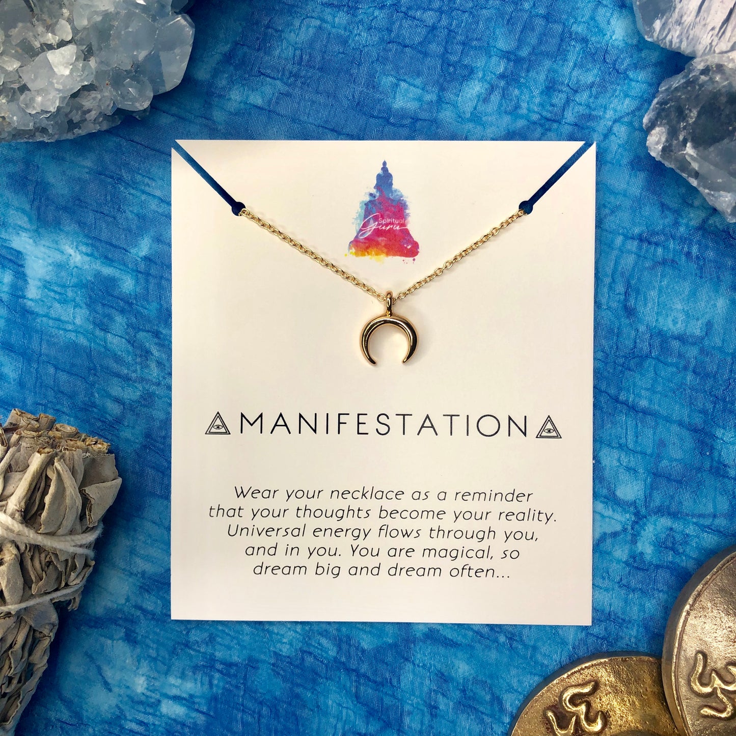 "Manifestation" Affirmation Necklace