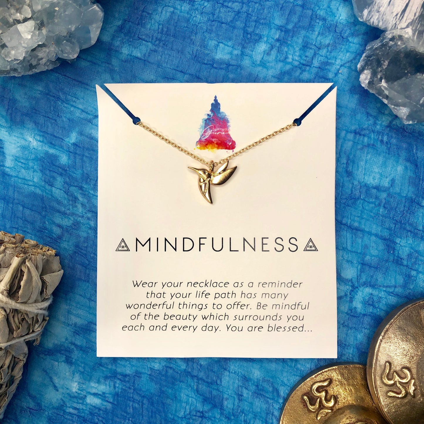 "Mindfulness" Affirmation Necklace