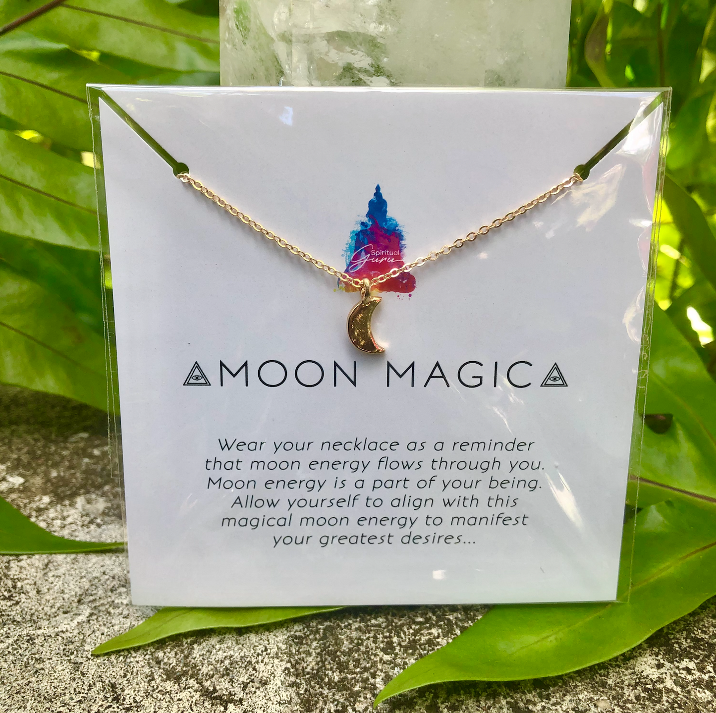"Moon Magic" Affirmation Necklace