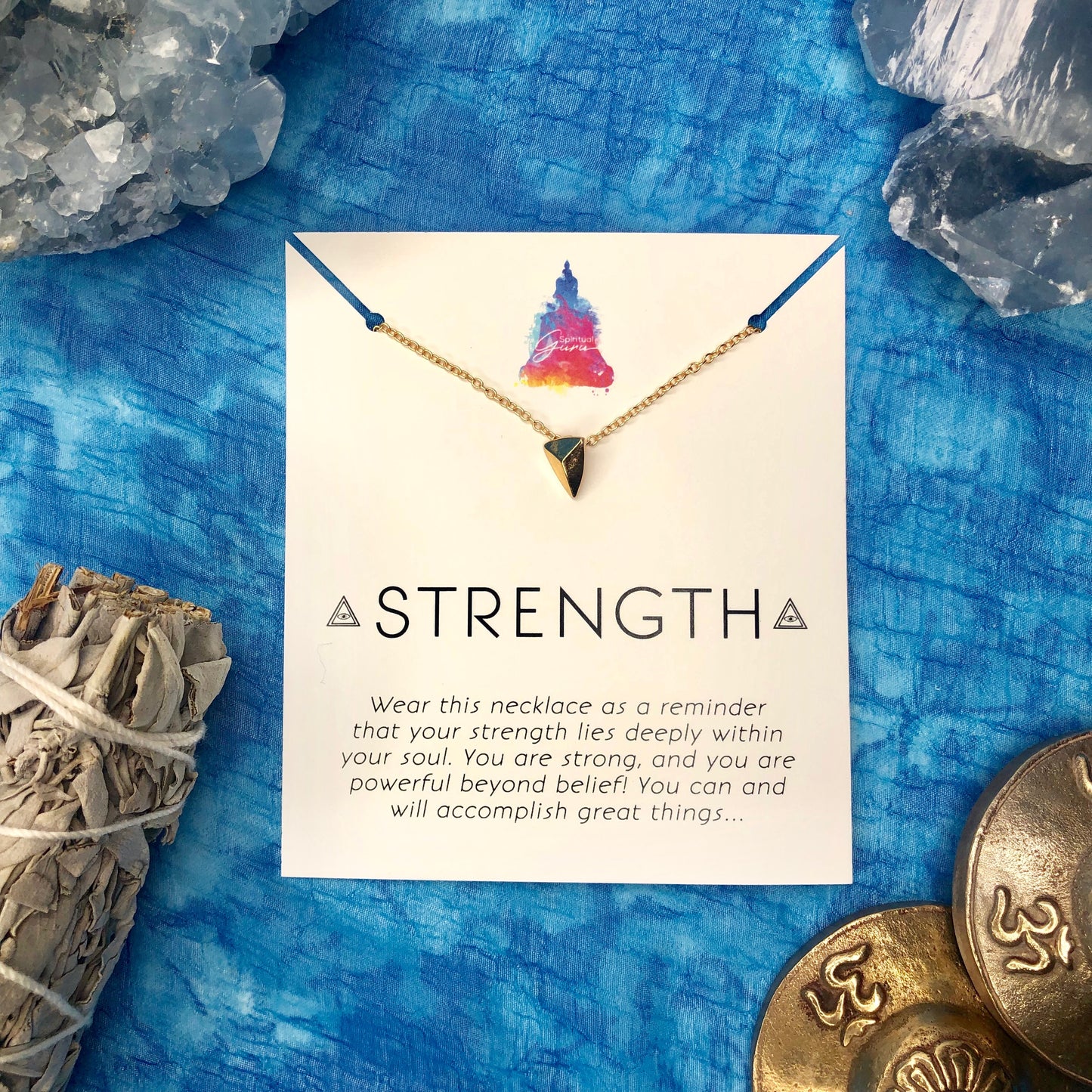 "Strength" Affirmation Necklace